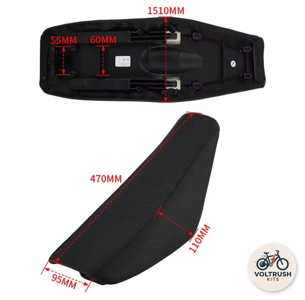 Surron-style Seat dimensions