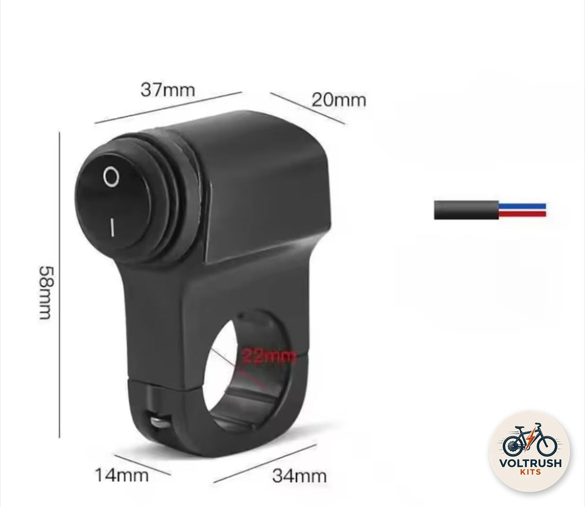 Legal Speed Limiter dimensions and 22mm clamp